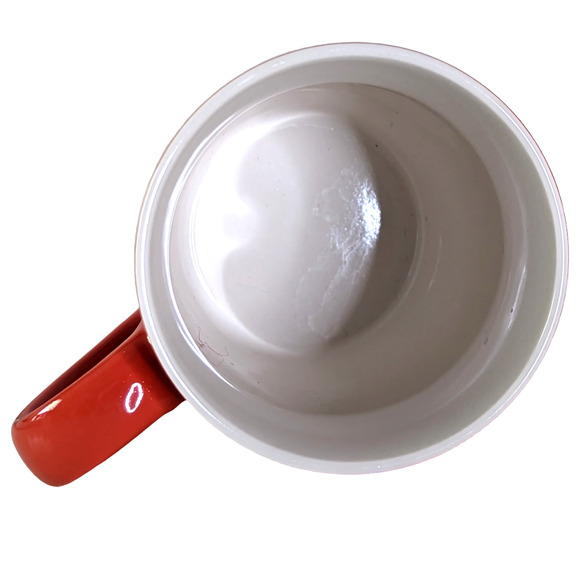 STARBUCKS 2021 Coral Red Mermaid Logo Coffee Mug Cup 10 Fluid Ounces Fl Oz - Picture 6 of 7